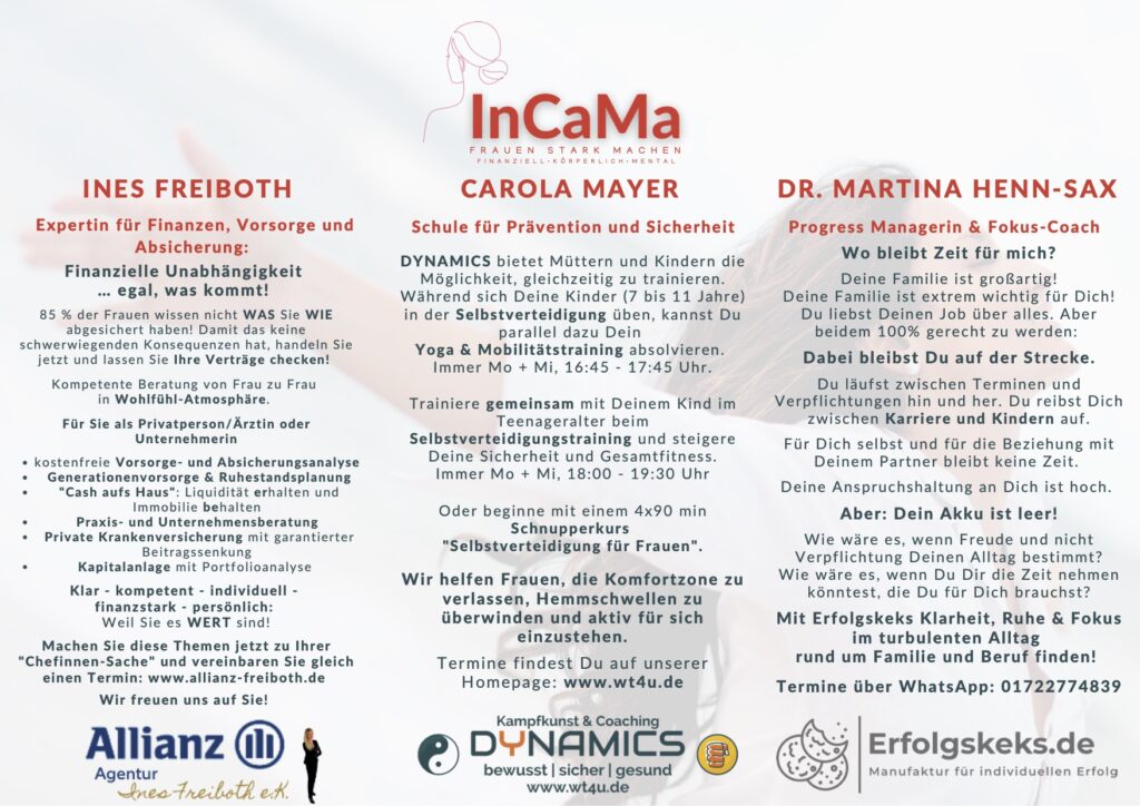 InCaMa – eine Kooperation, die Frauen stark macht!